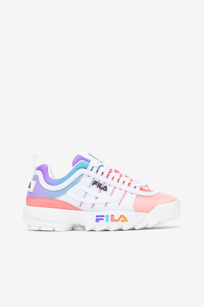 Fila Sneakers Disruptor 2 Monomesh Womens White - India HDO-854310